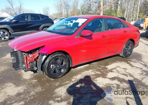 2022 Hyundai Elantra Sel z USA, uszkodzony, nr VIN 5NPLM4AG4NH078778